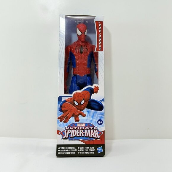 Marvel Other - Hasbro Marvel Ultimate Spider Man Figure Toy 12” Large Titan Hero Figurine Kid